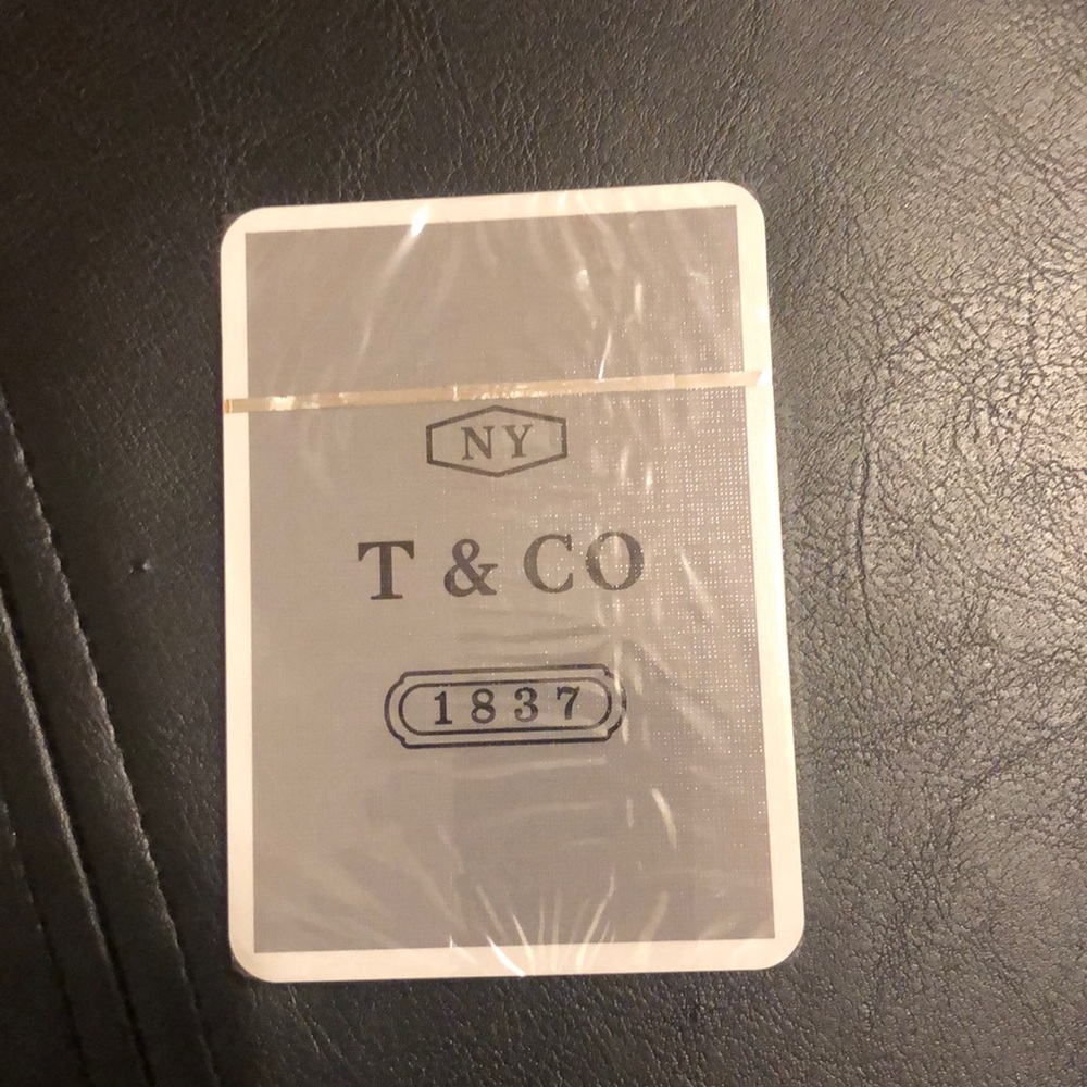 Tiffany and Company traveling cards set